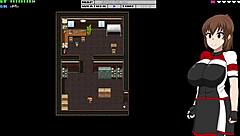 Girl flashes tits during class!