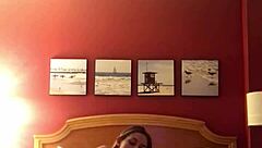 teen gets bent over and fucked hard in hotel