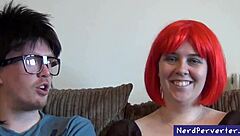 Black Sexy Booty Girl Strips Down and Sucks Cock Hard