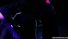 Jeg hadde så mye moro med Samantha Saint bak kulissene