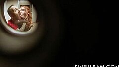 Always too much, but never enough, she teases during rough blowjob.