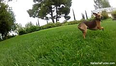 Natasha nice & alison tyler bts lesbian fun