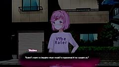 ddlc triple trouble features sex with natsuki again after dancing and clothes ripped in night club