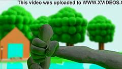 Intense Claymation Masturbation