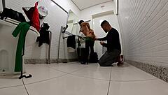 garota cosplay de jade mortal kombat faz sexo no banheiro durante halloween com mr matusalem