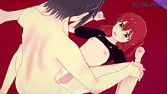 Ikuyo Kita og Ryo Yamada har intens sex i Bocchi the Rock hentai med creampie finale