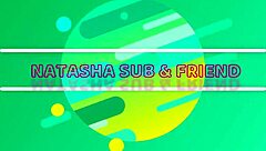 deepthroat session with natasha and her friend