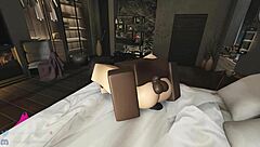 Hey, taking charge of this girl in her bedroom!