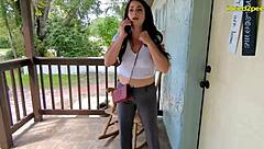 Sexy Indica Jane So Desperate She Wets Herself in Public