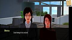 hey, my new family episode 141 in 3d cartoon anime style