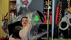 Damn! Sinstress Pegging You Hard in High Heels Fetish!