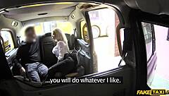 Who Knew a Busty Blonde Estate Agent Would Get Nailed in a Cab?