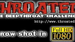 Hunk’s thick penis got hotty gagging with pure delight! 😜