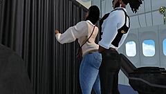 So, this black cop searched and drilled a muslim woman mid-flight.