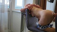 Hey, wanna watch this mature lady's nice ass take anal pounding?