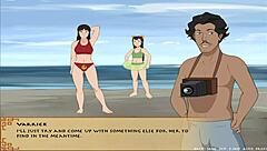 Big busty Opal dominates in Four Elements Trainer game