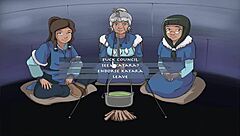 Big busty Opal dominates in Four Elements Trainer game