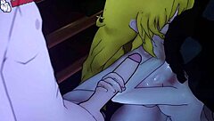 Team RWBY Vahşi Orgisi Parmaklama ve Yüzüne Boşalmalar 3D Anime