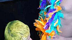 Wet Anal Blowjob Orgy In Rio Carnival!