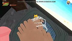 Femdom Vampire Dominates in POV Whirlpool Piss Game