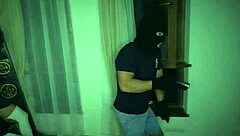 Latina sucks cock after breaking into house, wow what a surprise! 😲💦