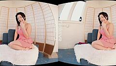 Amateur Hope Gold Cums In Virtual Reality