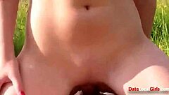 outdoor sex with huge tits brunette?