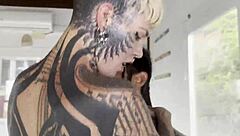 The sexy tattooed princess arrives for an intense training session with damilvvs, exploring gay pleasures.