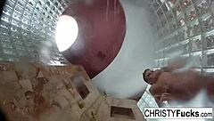 Shower Fun with Christy Dahlia and Ivan Rocks