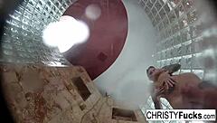 Shower Fun with Christy Dahlia and Ivan Rocks
