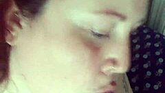 Cum All Over Slutty Girlfriend's Tits From Monster Cock.