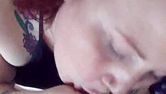 Cum All Over Slutty Girlfriend's Tits From Monster Cock.