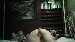 Deep anal masturbation with toys and orgasm