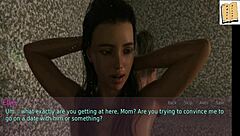 A Brunette Wife And Her Stepmother In A Cartoon Emotional Tale