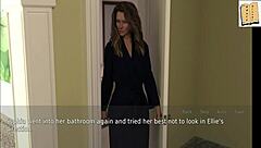 A Brunette Wife And Her Stepmother In A Cartoon Emotional Tale