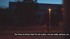 Brunette student roughly fucked doggystyle. Facial cumshot follows.