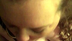 stranger sucking cock, face fucking her ass, cumshot on slut's face! pov view