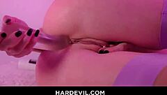 Hey, check my deep anal appetite with toys and gaping bubble butt action!