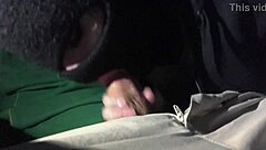 beautiful fast food visitor sucks cock at worker's station