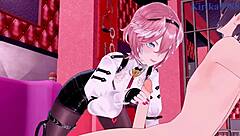 takane lui and kazama iroha get down for some steamy vtuber hentai action.