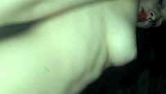 The naughty bunny shows off her big ass and natural tits while getting a creampie in taboo anal action.