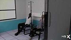 Blonde posing nude in acting lessons episode 28