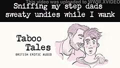 He Couldn't Resist Sniffing His Stepdad's Underwear in Erotic Audio