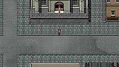 Detective Girl Exposes Small Tits To Old Man In Steam City! Photo Taken!