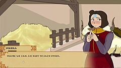 hey, diving into four elements trainer book 4 with experienced anime pussy!