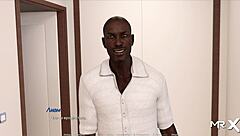 Blonde posing nude in acting lessons episode 28