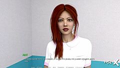 Blonde posing nude in acting lessons episode 28