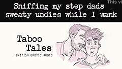 He Couldn't Resist Sniffing His Stepdad's Underwear in Erotic Audio