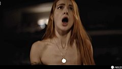 Apollo Banks says, 'I'm fucking this skinny redhead hard'