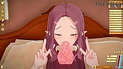 Cute teen girl in hentai gets toyed with in wild cartoon action